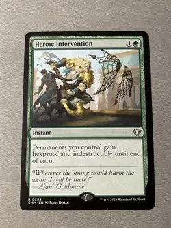 Heroic Intervention Commander Masters Regular - NM #295 MTG CMM - Image 1