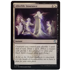 x4 Afterlife Insurance CLU MTG M/NM Playset Uncommon White Instant Ravnica: Clue - Image 1