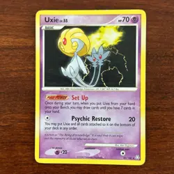Uxie 43/146 Non Holo Rare Legends Awakened Pokemon Card - Image 1
