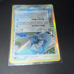 Pokemon TCG - Vaporeon 18/113(EX Delta Species) Stamped Reverse Holo Rare - Image 2