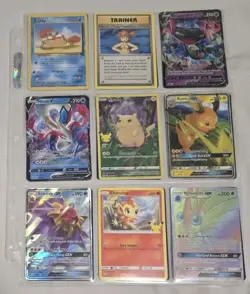 Pokemon Binder Collection Lot Of Cards Rares Holos Lot - Image 1