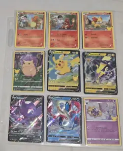 Pokemon Binder Collection Lot Of Cards Rares Holos Lot - Image 1