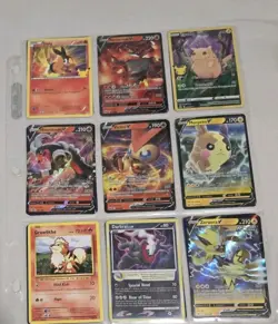 Pokemon Binder Collection Lot Of Cards Rares Holos Lot - Image 1