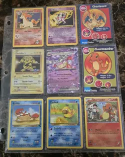 Pokemon Binder Collection Lot Of Cards Rares Holos Lot - Image 1