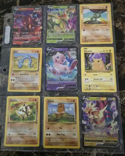 Pokemon Binder Collection Lot Of Cards Rares Holos Lot - Image 1