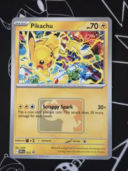 Pikachu “Winner” Promo 2025 World Championships SVP EN 225 Pokemon Worlds - Image 1