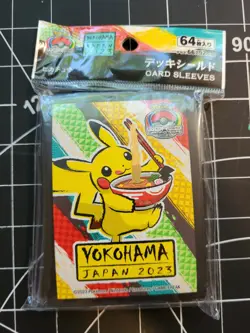 Official Pokemon World Championships 2023 Yokohama Japan Ramen Pikachu 64ct - Image 2
