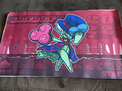 Pokemon STAFF Playmat 2022 World Championships Roserade London - Image 1