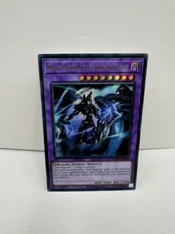 *** DARK MAGICIAN THE DRAGON KNIGHT *** ULTRA RARE LEDD-ENA00 MINT/NM YUGIOH! - Image 1