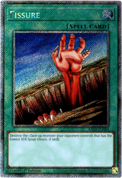 YuGiOh! Fissure - RA03-EN084 - Platinum Secret Rare 1st Edition - NM/M English - Image 1