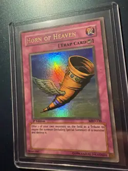 Horn of Heaven MRD-130 Metal Raiders 1st Edition LP yugioh - Image 2