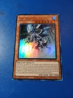 Yugioh Tidal, Dragon Ruler of Waterfalls Ultra Rare RA03 - Image 1