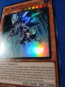 Yugioh Tidal, Dragon Ruler of Waterfalls Ultra Rare RA03 - Image 2