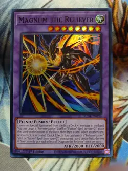 Yugioh Magnum the Reliever Super Rare DUNE-EN036 1st Ed Near Mint - Image 1