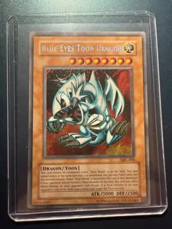 Yugioh Blue-Eyes Toon Dragon MRL-E000 Secret Rare Unlimited MP - Image 1