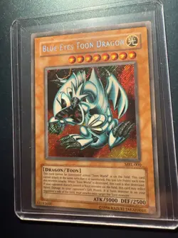 Yugioh Blue-Eyes Toon Dragon MRL-E000 Secret Rare Unlimited MP - Image 2