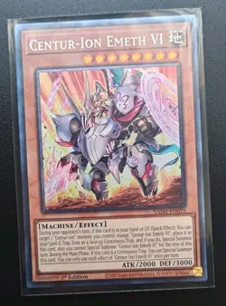 Yugioh Centur-Ion Emeth VI VASM-EN018 Collectors Rare 1st Edition NM - Image 1