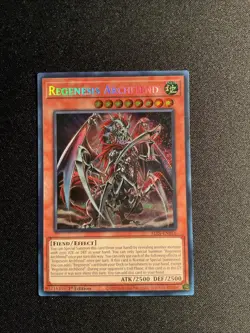 Yugioh Regenesis Archfiend ALIN-EN016 Alliance Insight Secret Rare NM - Image 1