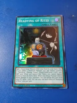DUAD-EN086 Readying of Rites Super Rare 1st Ed YuGiOh - Image 1