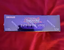 Yugioh Rage of the Abyss Booster Box 🔥 Sealed - 24 Packs - ROTA - 1st Edition - Image 2