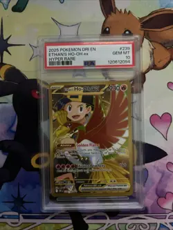 Ethan's Ho-Oh EX 239/182 Sv10: Destined Rivals Hyper Rare Card PSA 10 - Image 1
