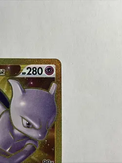 PSA 10 HIGH POTENTIAL Pokemon Go TCG Mewtwo v Star Gold Card 086/078 Secret Rare - Image 3