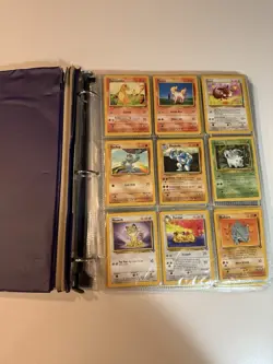 Huge Pokemon Collection Binder Vintage Card Lot Cards Mixed - Image 2