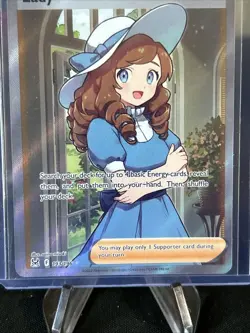 Lady Full Art Trainer Lost Origin 193/196 Pokemon TCG Card / Pack Fresh New - Image 2