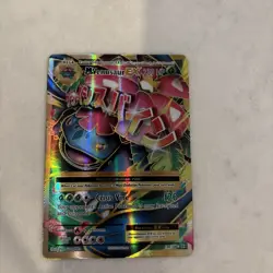 Pokemon TCG Mega M Venusaur EX XY Evolutions Holo Card 100/108 Full Art - Image 1