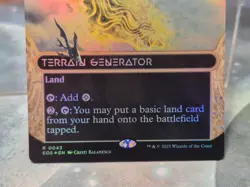 FOIL 043 Terrain Generator STELLAR SIGHTS BORDERLESS Edge of Eternities MTG Card - Image 2