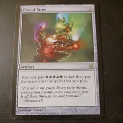 Mtg Fist of Suns LP Fifth Dawn Artifact Rare #123 Magic Card - Image 1