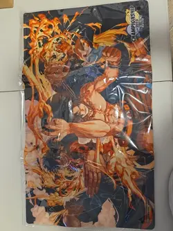 Sabo Portgas D Ace Monkey D Luffy One Piece Playmat TCG Card Game Official NEW - Image 1