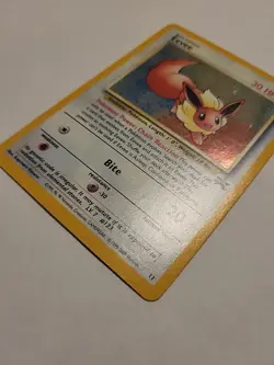 Eevee 11 Black Star Promo Holo Rare Card - MP - Image 4