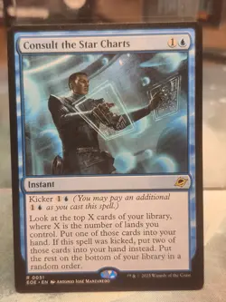 R 0051 Consult the Star Charts Rare Instant Edge of Eternities MTG Card EOE - Image 1