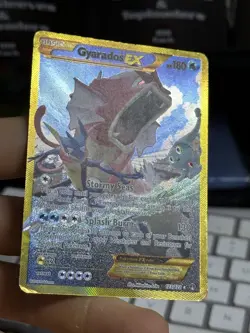 Gyarados EX 123/122 XY BREAKpoint 2016 Secret Holo Rare SHINY Pokemon Card TCG - Image 5