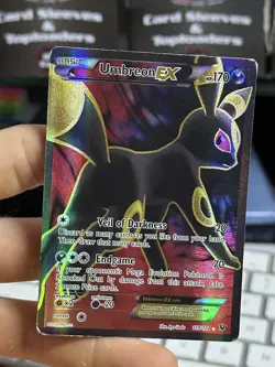 Umbreon EX 119/124 XY Fates Collide 2016 Full Art Holo Rare Pokemon Card TCG - Image 3