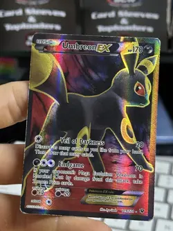 Umbreon EX 119/124 XY Fates Collide 2016 Full Art Holo Rare Pokemon Card TCG - Image 4