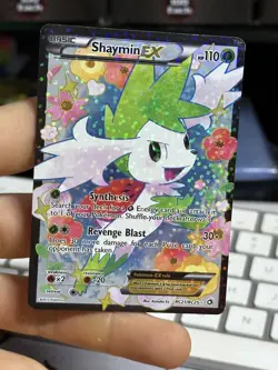 Shaymin EX RC21/RC25 Legendary Treasures 2013 Radiant Collection Pokemon Card - Image 3