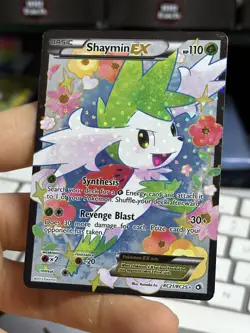Shaymin EX RC21/RC25 Legendary Treasures 2013 Radiant Collection Pokemon Card - Image 4