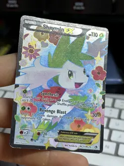 Shaymin EX RC21/RC25 Legendary Treasures 2013 Radiant Collection Pokemon Card - Image 5