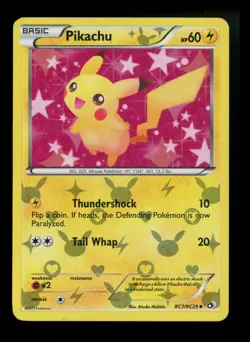 Pikachu RC7/RC25 Legendary Treasures 2013 Radiant Collection Pokemon Card TCG - Image 1