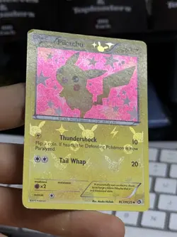 Pikachu RC7/RC25 Legendary Treasures 2013 Radiant Collection Pokemon Card TCG - Image 5