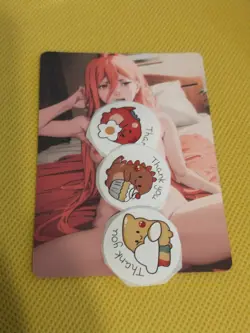 Power Chainsaw Man Anime Waifu Goddess Card - Image 2