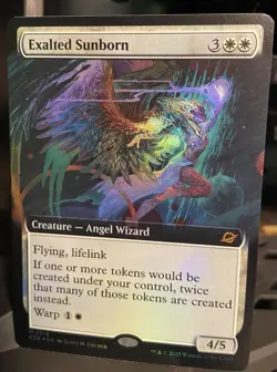 Exalted Sunborn - extended art foil - MtG Edge of Eternities NM - Image 1