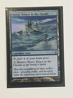 MTG English Oboro, Palace in the Clouds EX Foil Saviors of Kamigawa - Image 1
