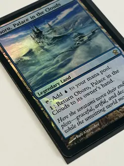 MTG English Oboro, Palace in the Clouds EX Foil Saviors of Kamigawa - Image 4