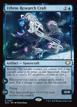 1x - Uthros Research Craft - CMR: Edge of Eternities - NM MTG - Image 1