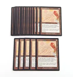 Lot of (20) Magic The Gathering MTG Crystal Chimes - Image 1