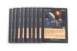 Lot of (9) Magic The Gathering MTG Oppression - Image 1