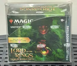 BRAND NEW In Case!! Lord of The Rings Collector Boosters (12) Box Magic MTG 195166205038 - Image 1